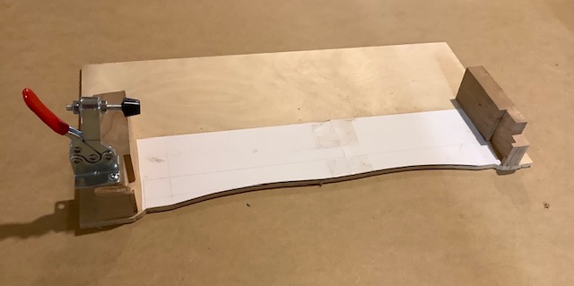 routing fixture without black piece.